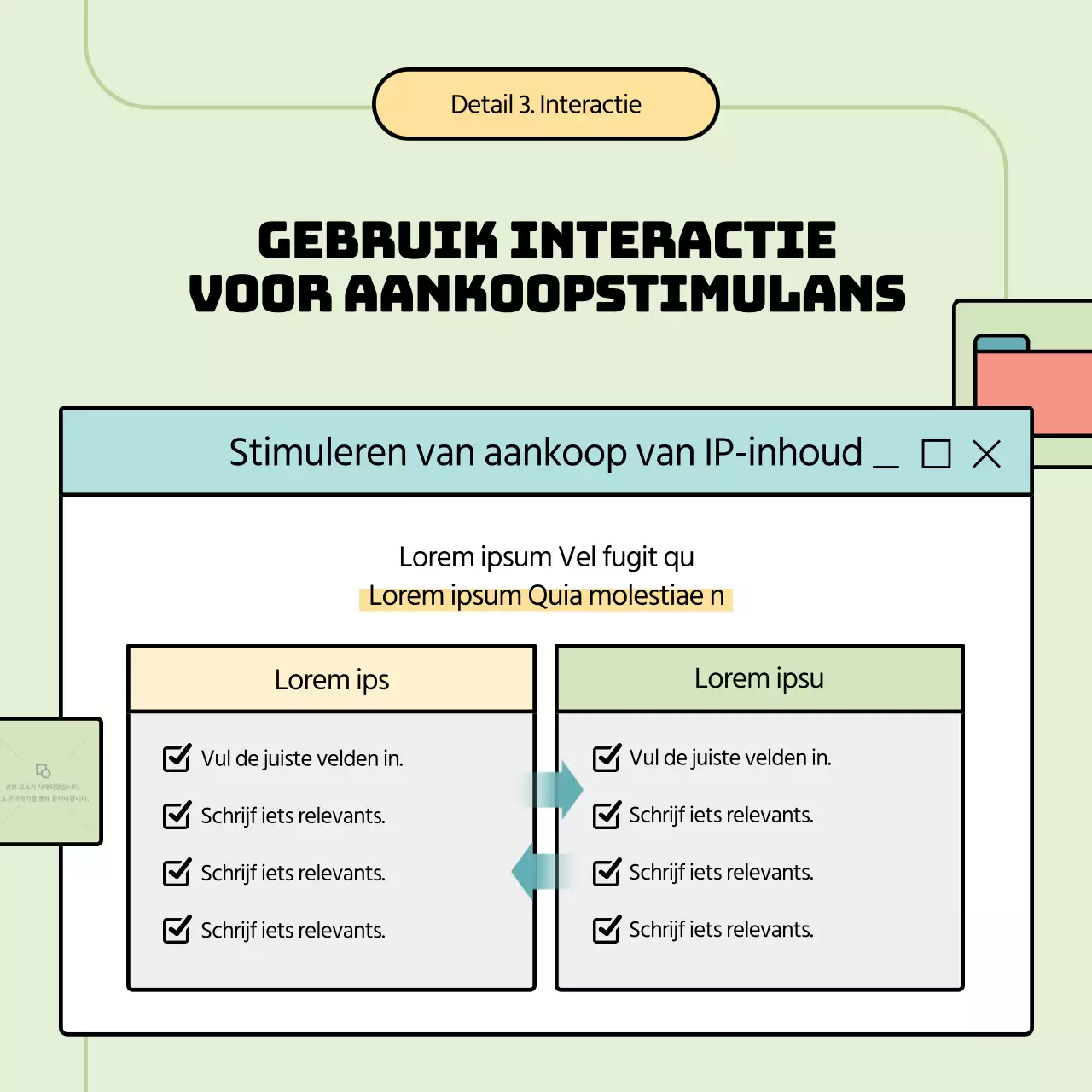 Pastel Green's inhoud IP-informatie