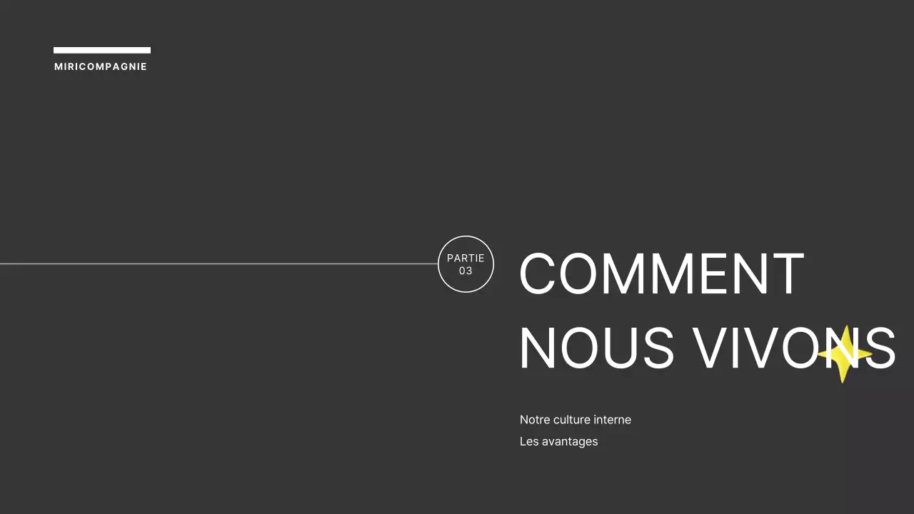 Monotone Simple 3D Graphique Corporate Newcomer Company Life Guide