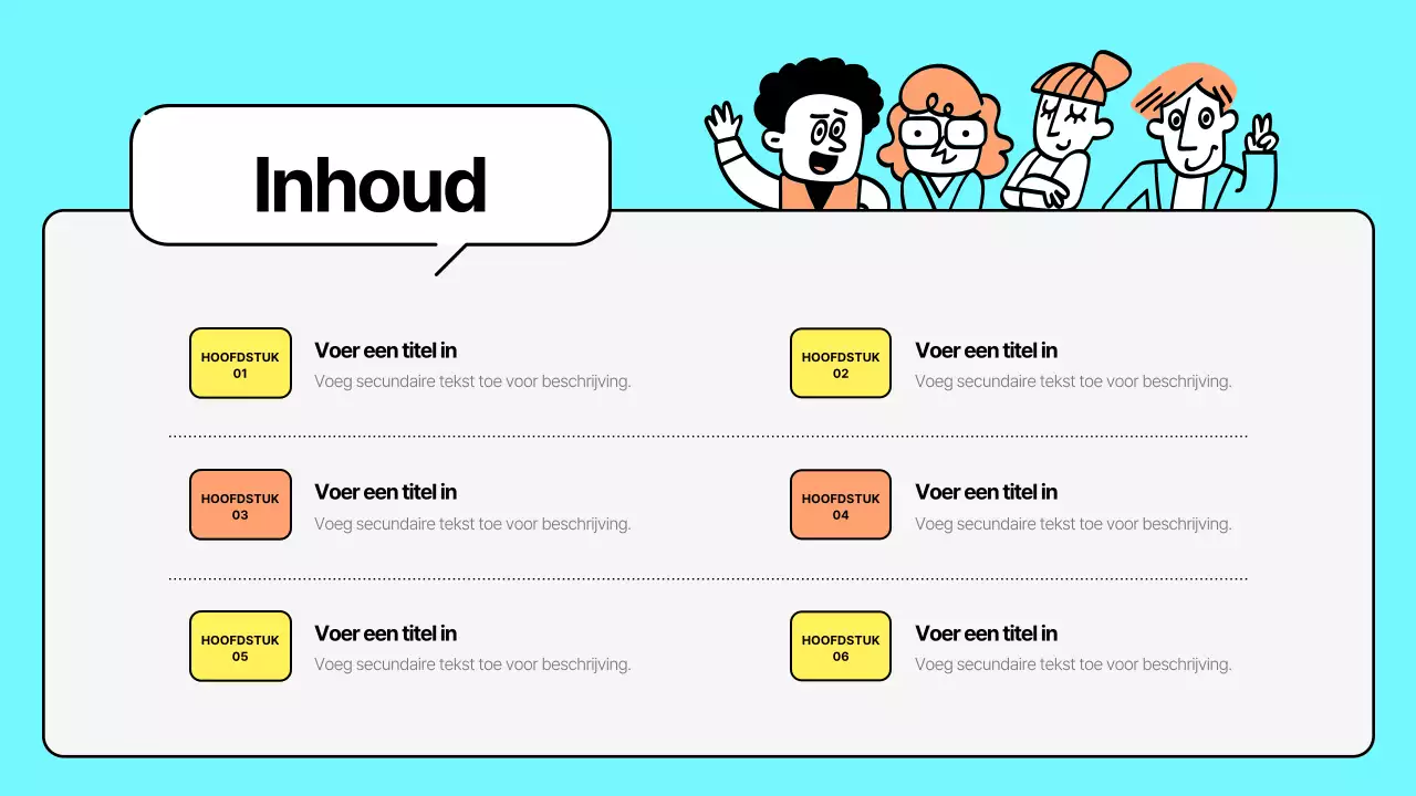 Marketingstrategieën voor schattige illustraties in mint en geel