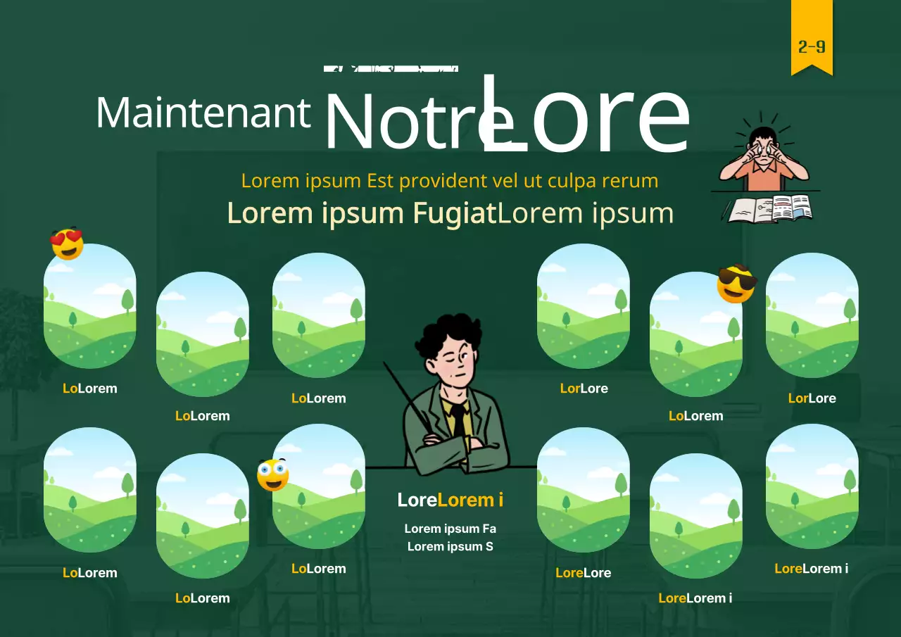 Présenter un camarade de classe parodique et drôle