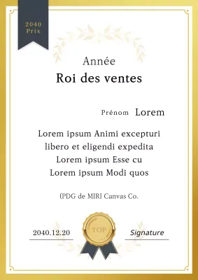 Liste de fin d'année des concepts de base de l'or