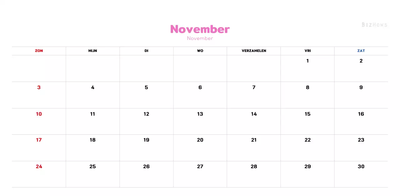 Een warme, geïllustreerde nieuwjaarskalender