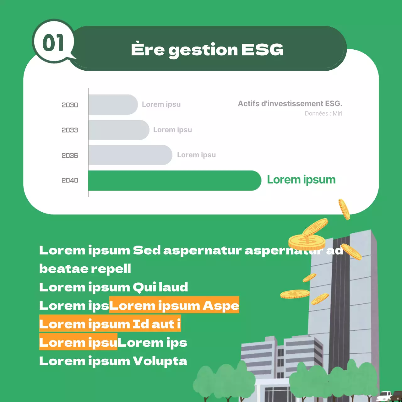Stratégie ESG verte Environnement