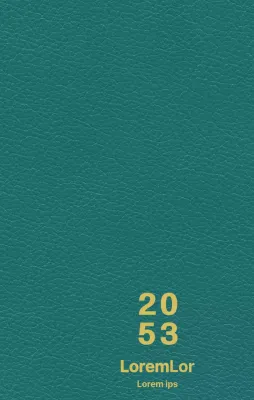 Industriële agenda omslag