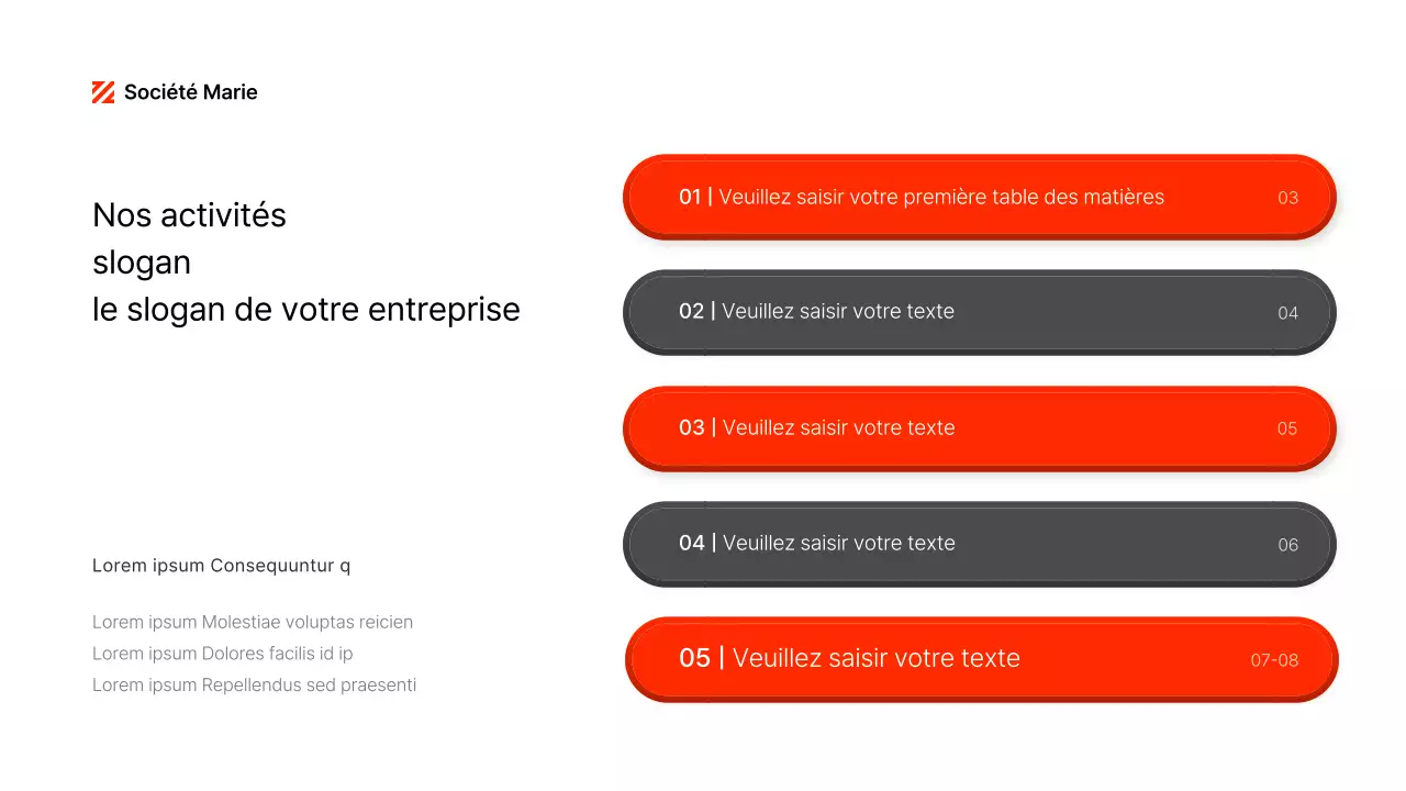 Un kit de style UX tridimensionnel en rouge et gris foncé
