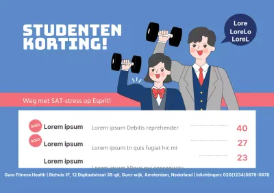 Studentenkorting