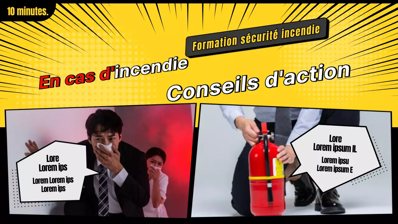 Que faire en cas de feu jaune et noir ?