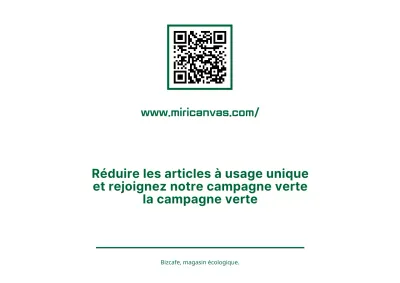 Texte simple et épuré et combinaison d'icônes dans un style de mise en page vert et blanc Guide de campagne vert