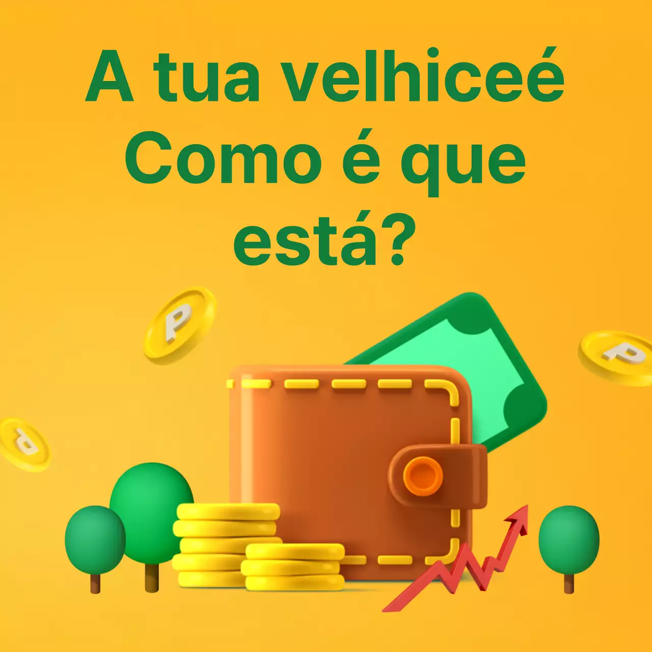 Activos financeiros amarelos e verdes informação sobre conhecimentos de planeamento financeiro