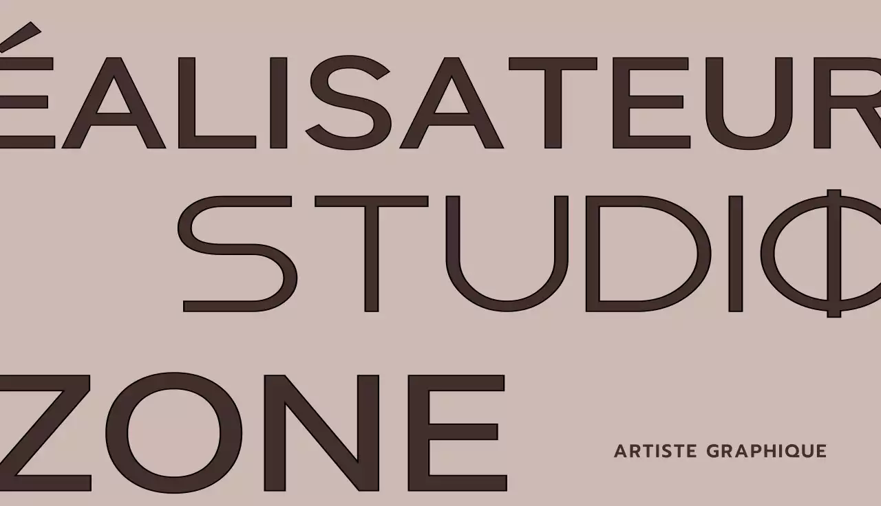 Carte de visite de designer en marron et blanc