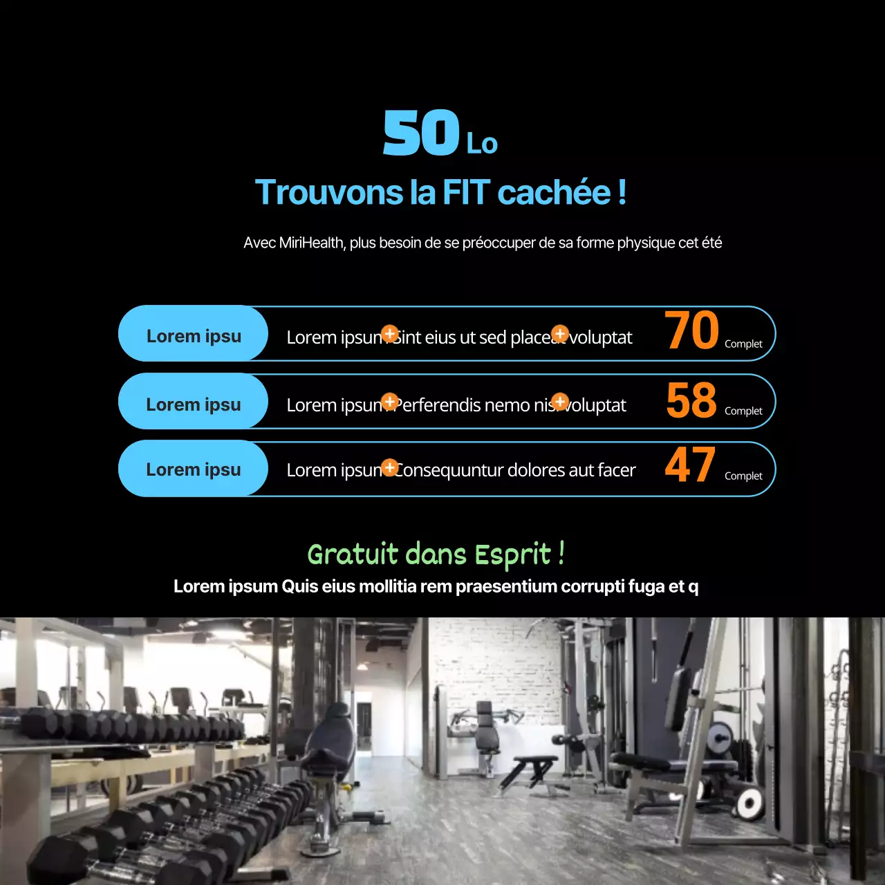 Modèles d'entraînement