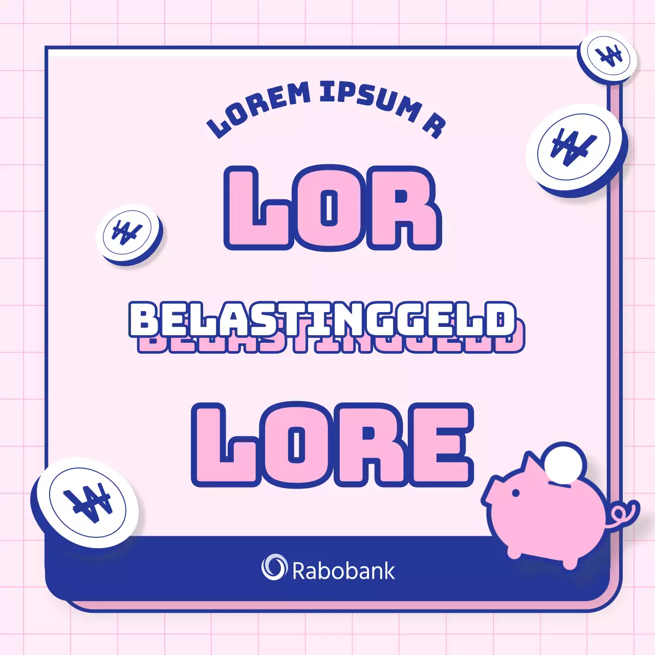 Kinderen leren hoe ze met hun roze en blauwe belastinggeld moeten omgaan