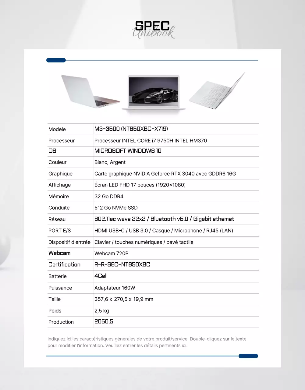 En savoir plus sur le BlackTone Space Ultimate Performance Gaming Laptop