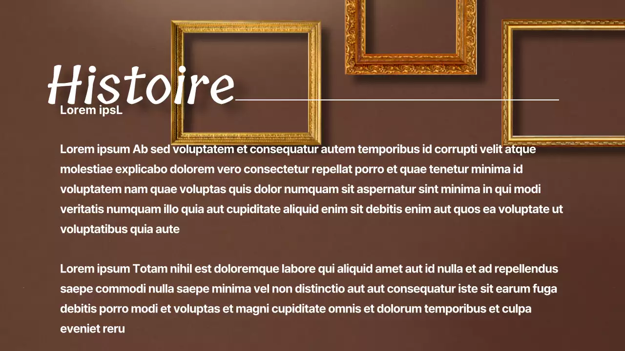 Présentations artistiques