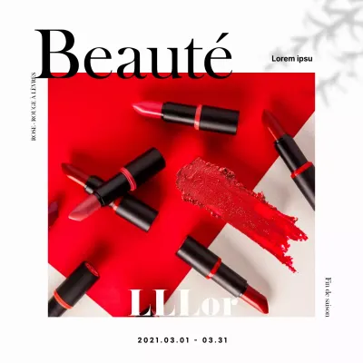 Le rouge, le blanc et la beauté propre Un guide pour acheter des rouges à lèvres pour la rentrée scolaire