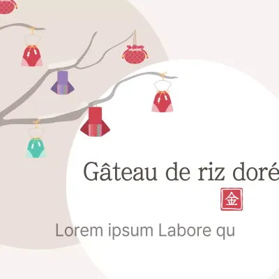 Gâteau de riz doré