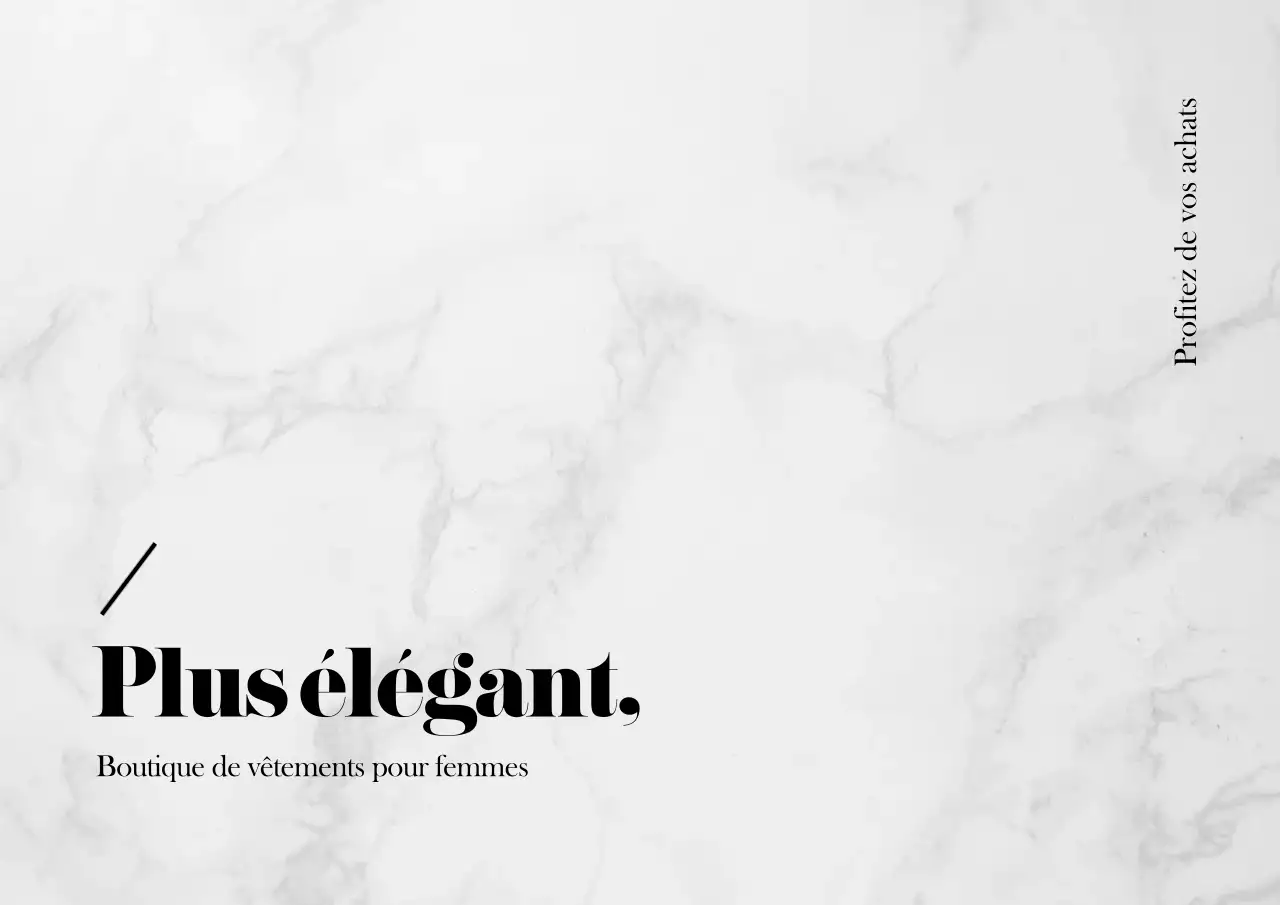 Carte postale d'échange de centre commercial dans les tons de marbre