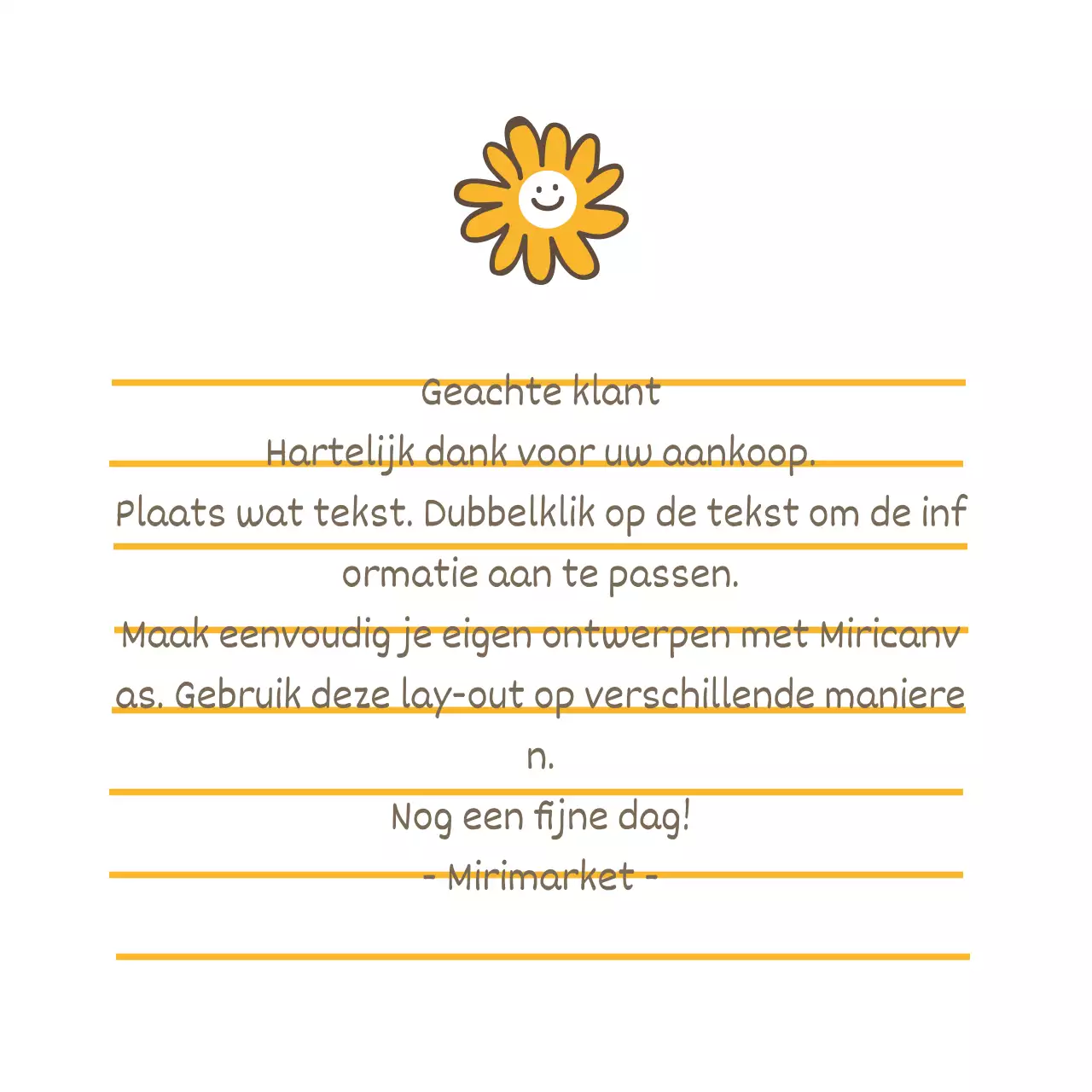 Gele illustratie eenvoudig recensie-evenement