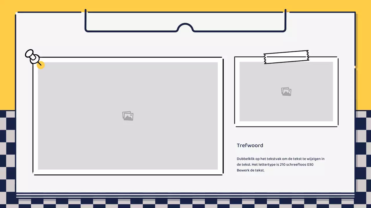 Presentatie over het ontwerpen van schattige basispictogrammen in groen en geel