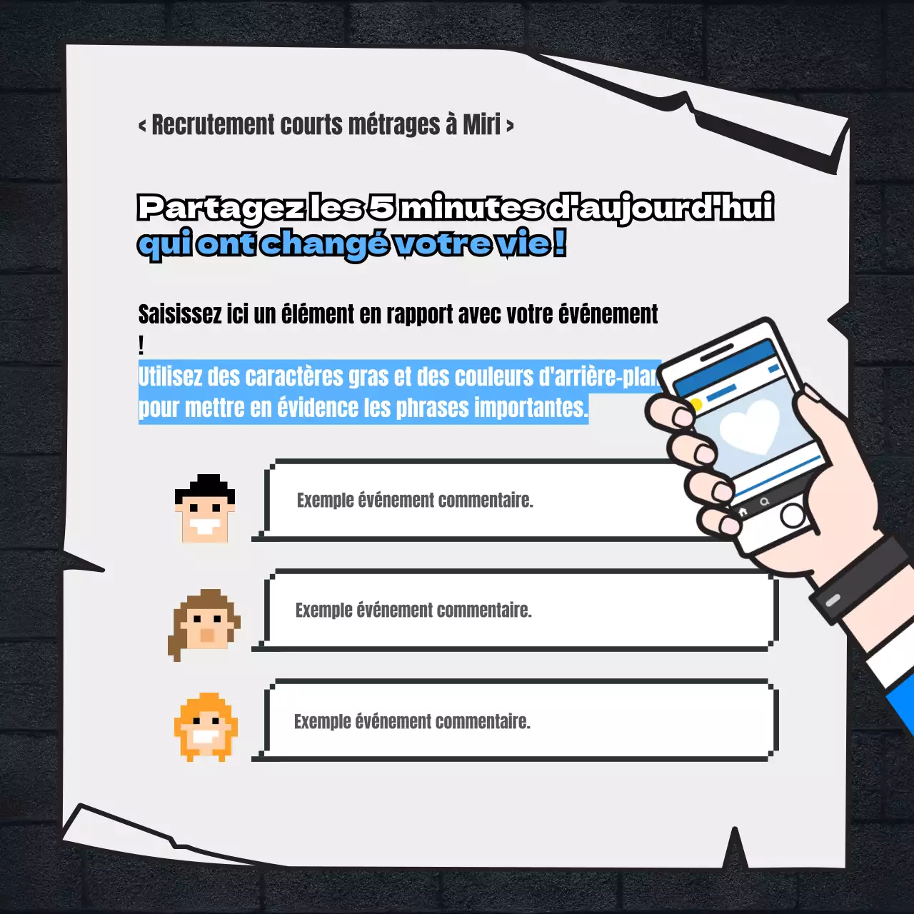 Appel à soutien pour le Blue Film Concept Film Festival