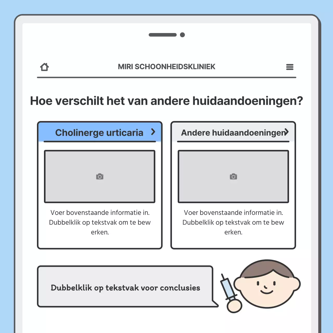 Promoot je ziekenhuis met een schattig mobiel concept in lichtblauw