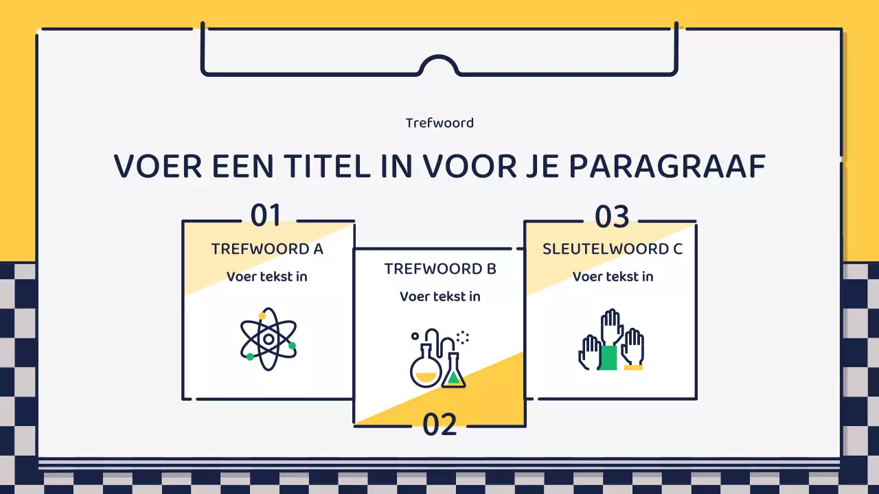 Presentatie over het ontwerpen van schattige basispictogrammen in groen en geel