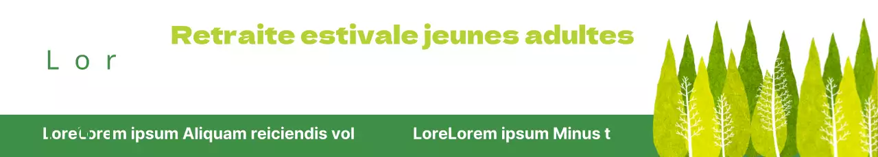 Retraite d'été des jeunes