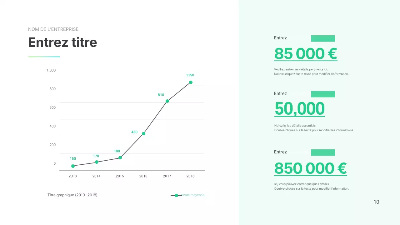 Profil de l'entreprise simple