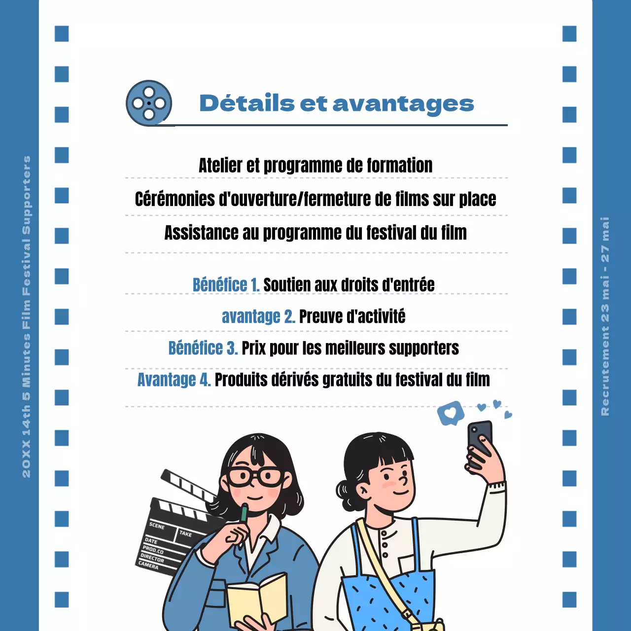 Appel à soutien pour le Blue Film Concept Film Festival