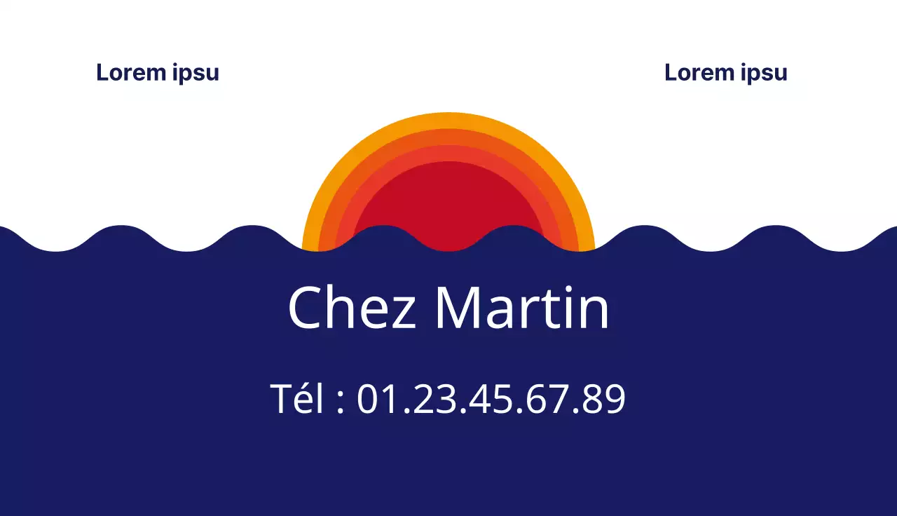 Sashimi de restaurant mignon avec illustration bleue