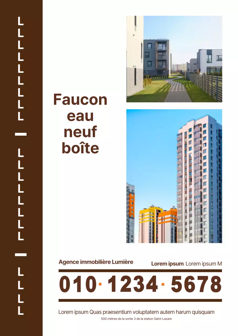 Marron biens à la vente