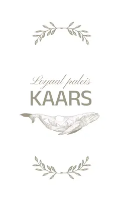 Een kaars met een stijlvolle tekstillustratie in taupe