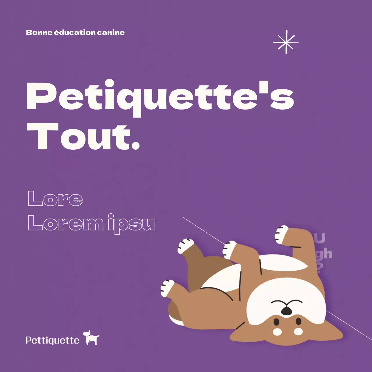 À propos des billets pour animaux de compagnie