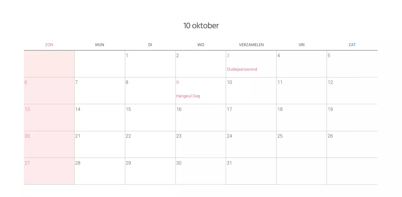 Kerkkalender met warme illustraties