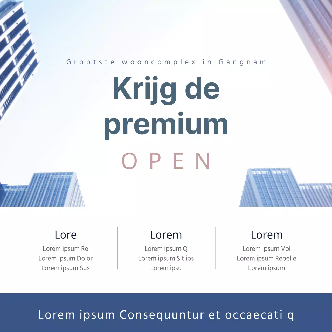 Appartementen kopen en verkopen