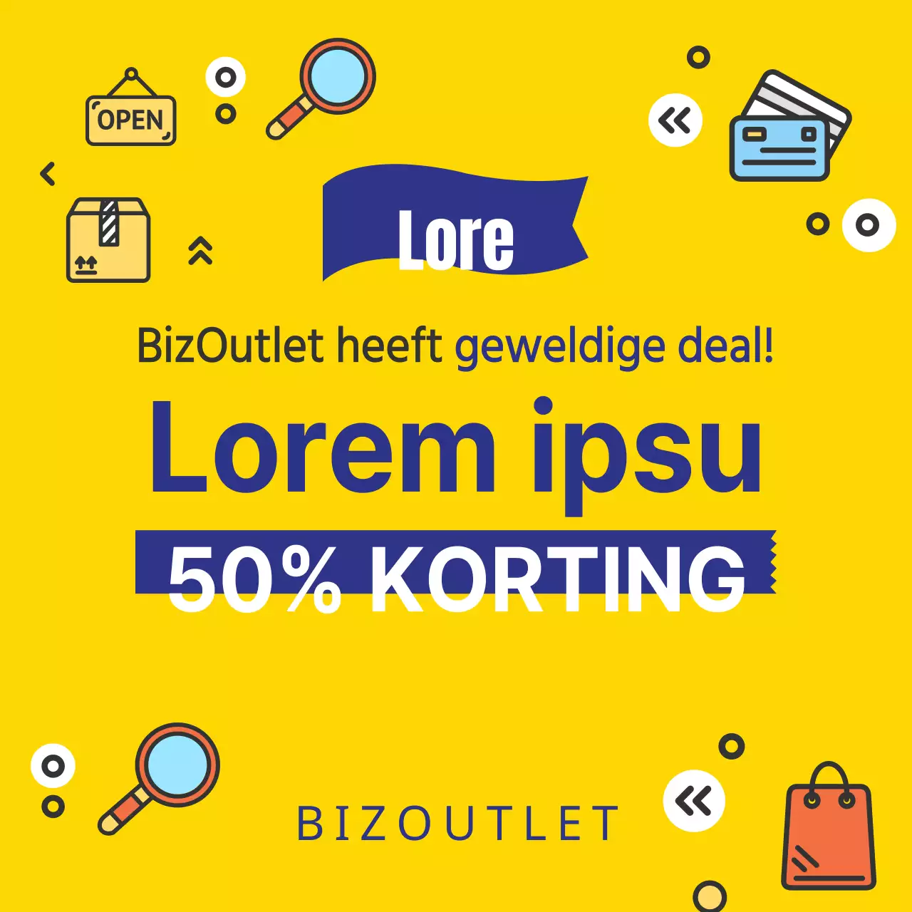 Winkelbrede uitverkoop