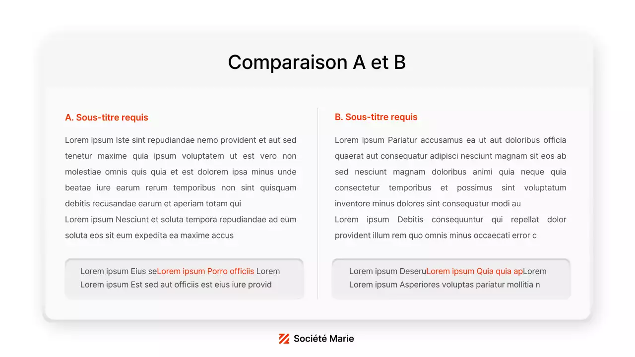 Un kit de style UX tridimensionnel en rouge et gris foncé