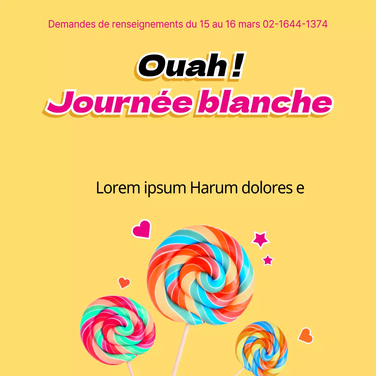 Journée blanche