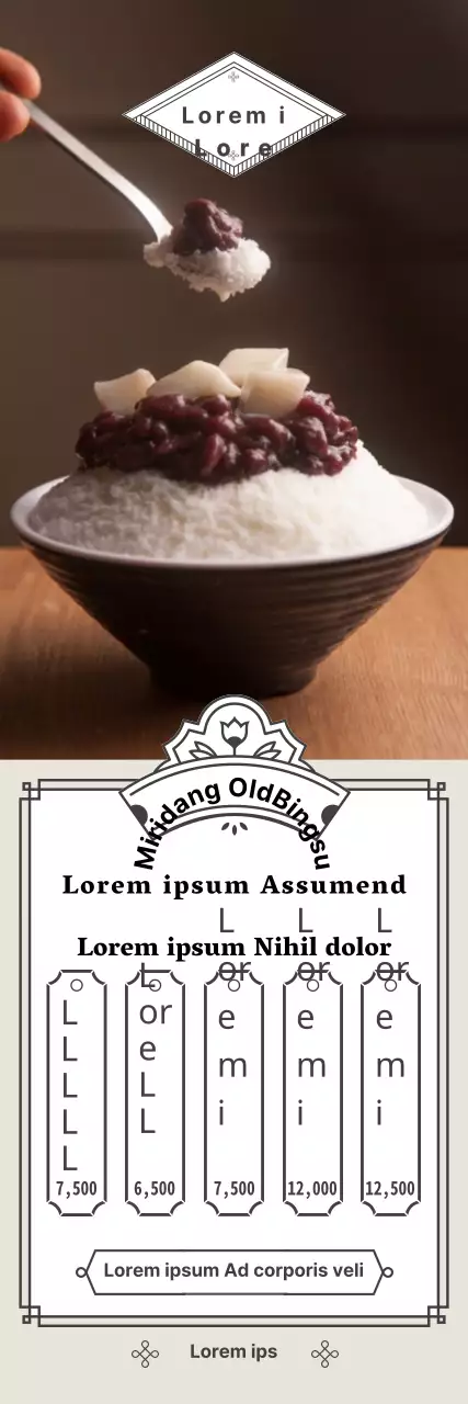 Miridang Old Bingsu_Bingsu Banner03