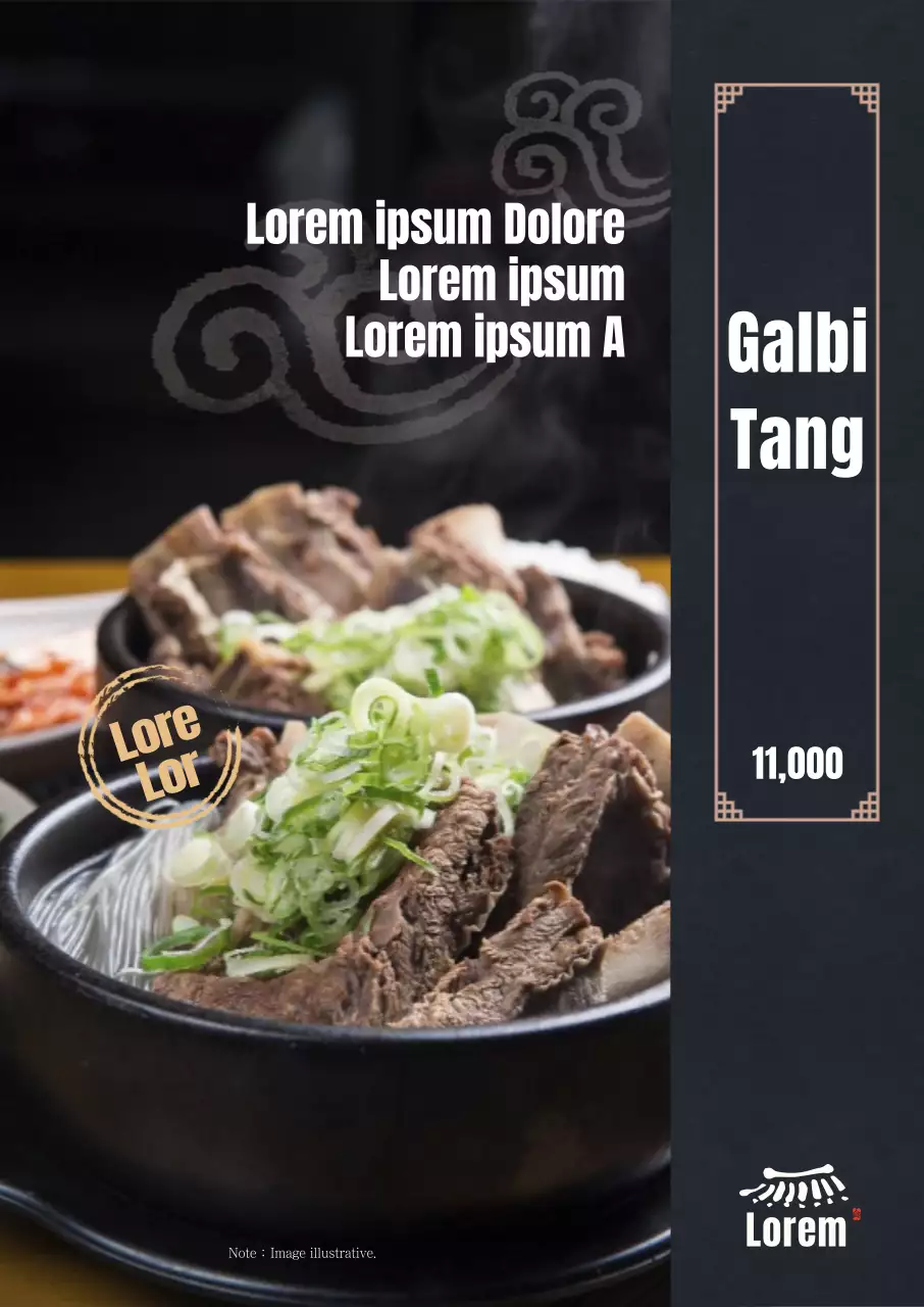 Poster portrait de côtes pleine image