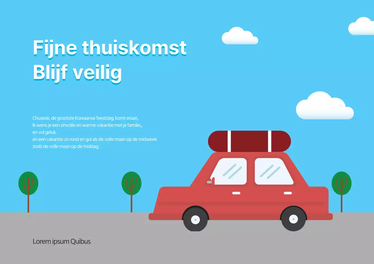 Gelukkig thuiskomen