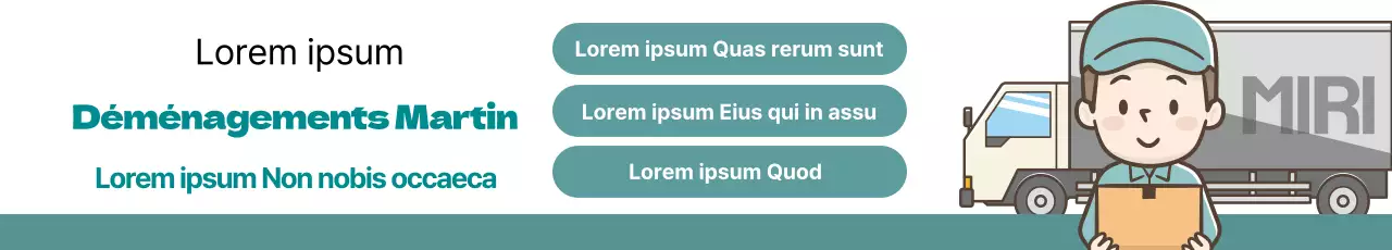 Illustration bleue Mignon Isa Yongdal Promotion