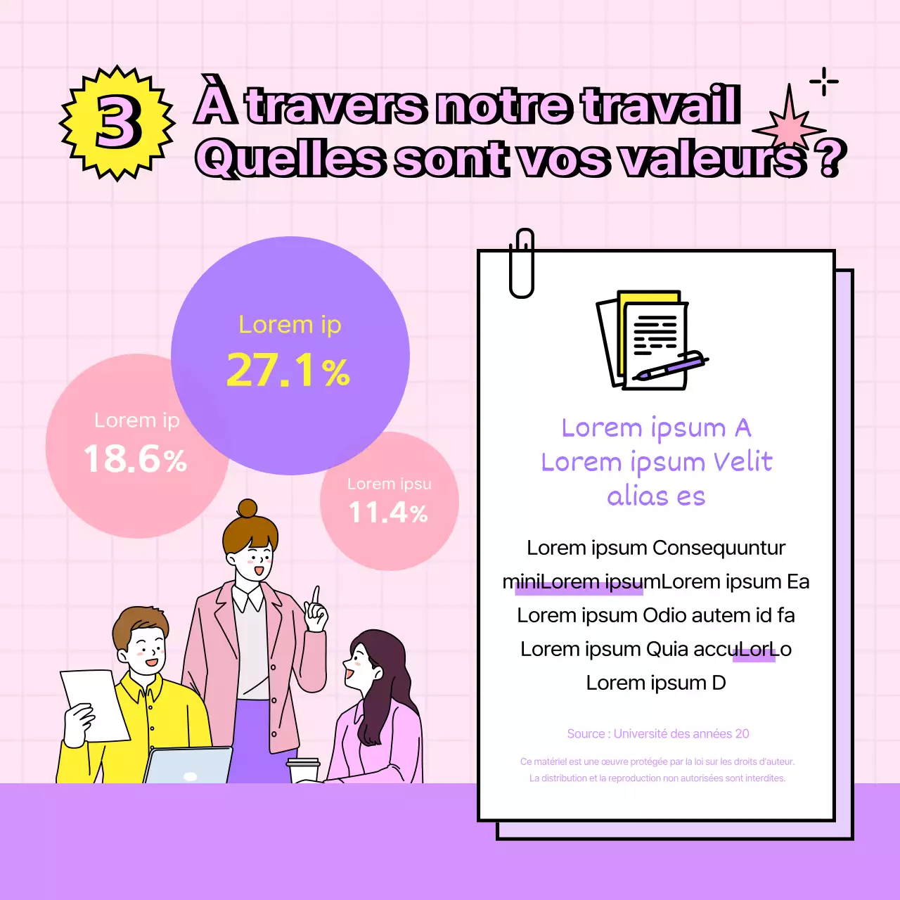 Illustrations au pastel Carrières préférées de la génération Z