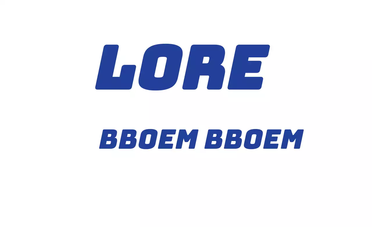 Witte blauwe eenvoudige boodschap