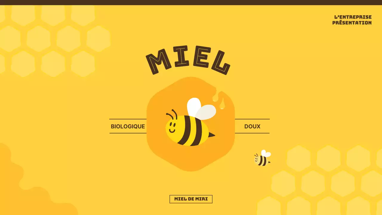 Une introduction aux ruchers jaunes, brillants et joyeux