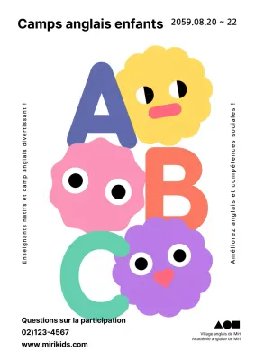 Camps d'anglais pour enfants