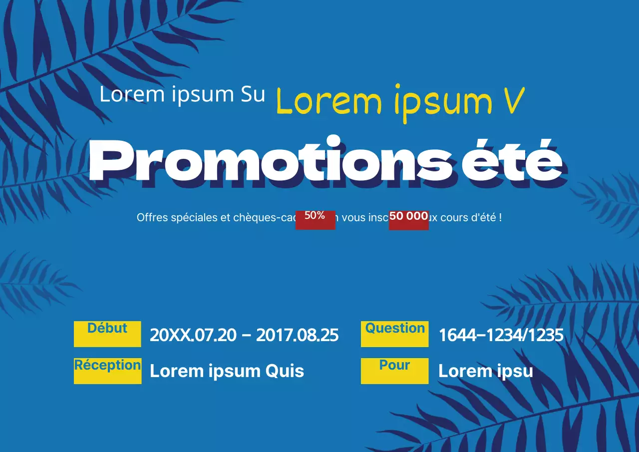 Spécial vacances scolaires