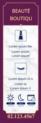 Liste de prix des ongles