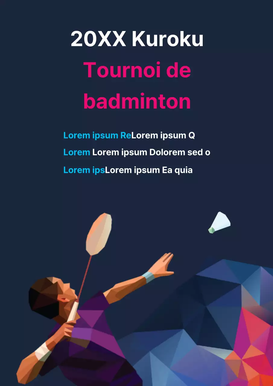 Tournois de badminton