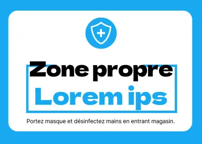 Guide pour des magasins bleus, propres et sûrs